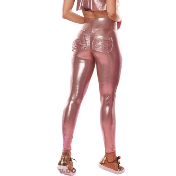 Cute Booty Lounge Pants - *Enchanted* Elevated Cute Booty with Signature Scrunch Pockets SZ Large  New